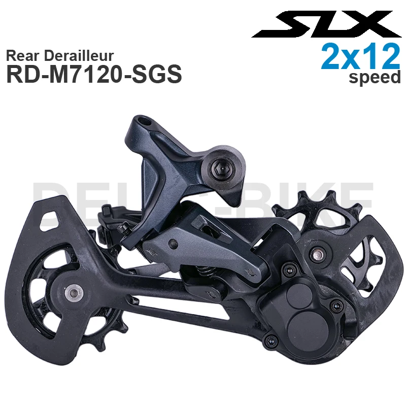 SHIMANO SLX M7100 2x1 2 задний переключатель скорости-SHIMANO SHADOW RD + 10-45T оригинал - купить по