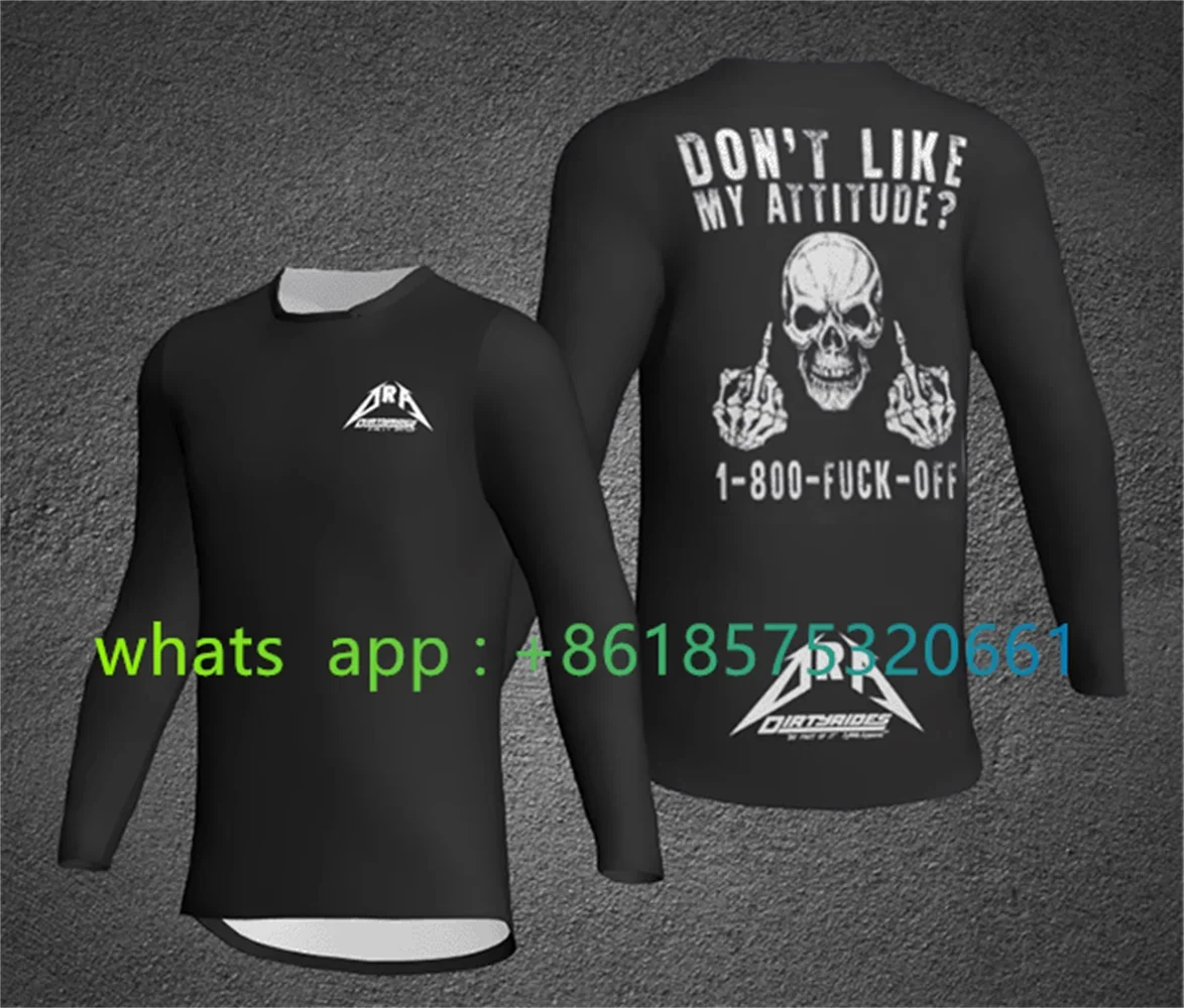 Футболка Dirtyrides Мужская для горного велосипеда одежда езды на горном велосипеде и