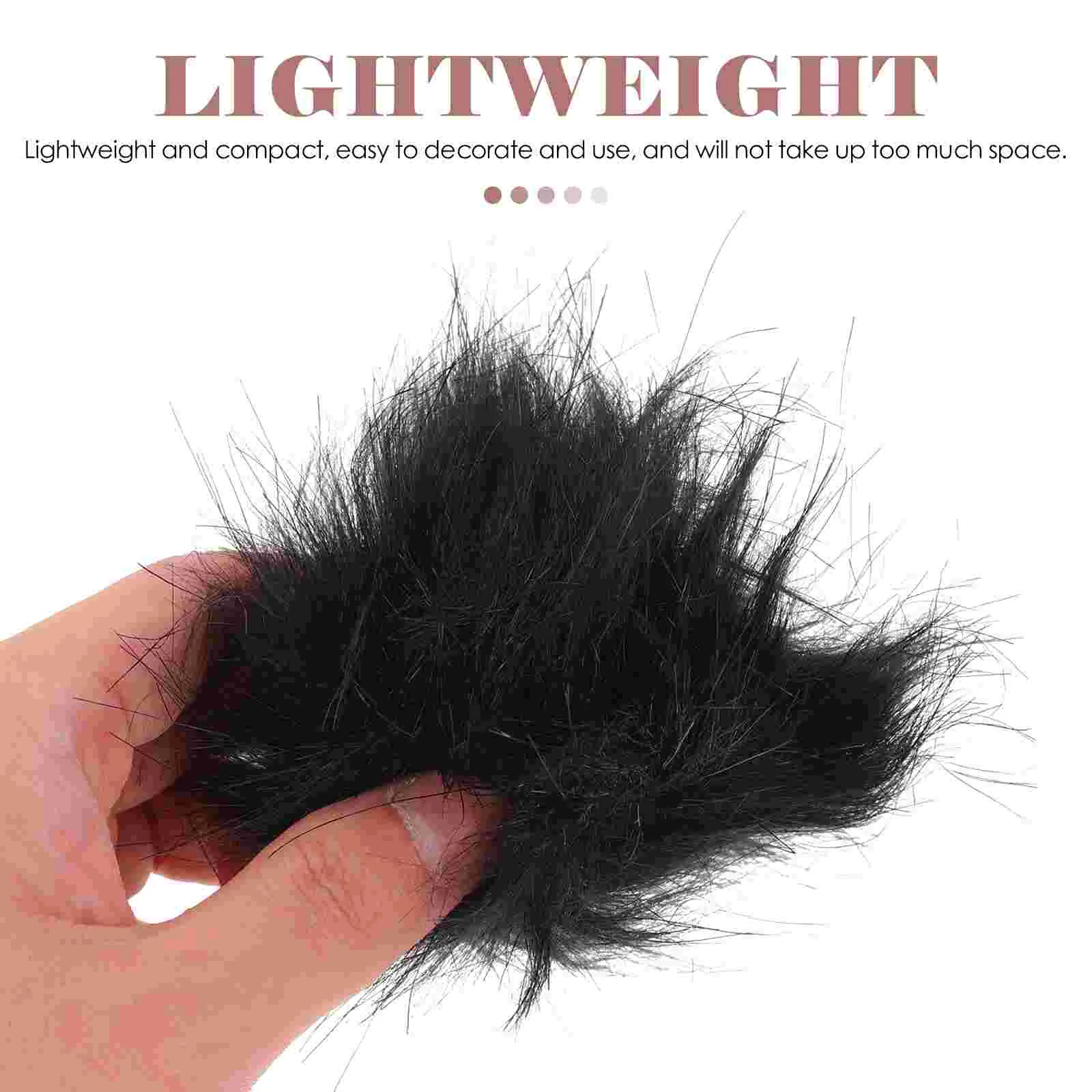 24 шт. плюшевые шарики с мехом помпонами для шапок пушистые украшения