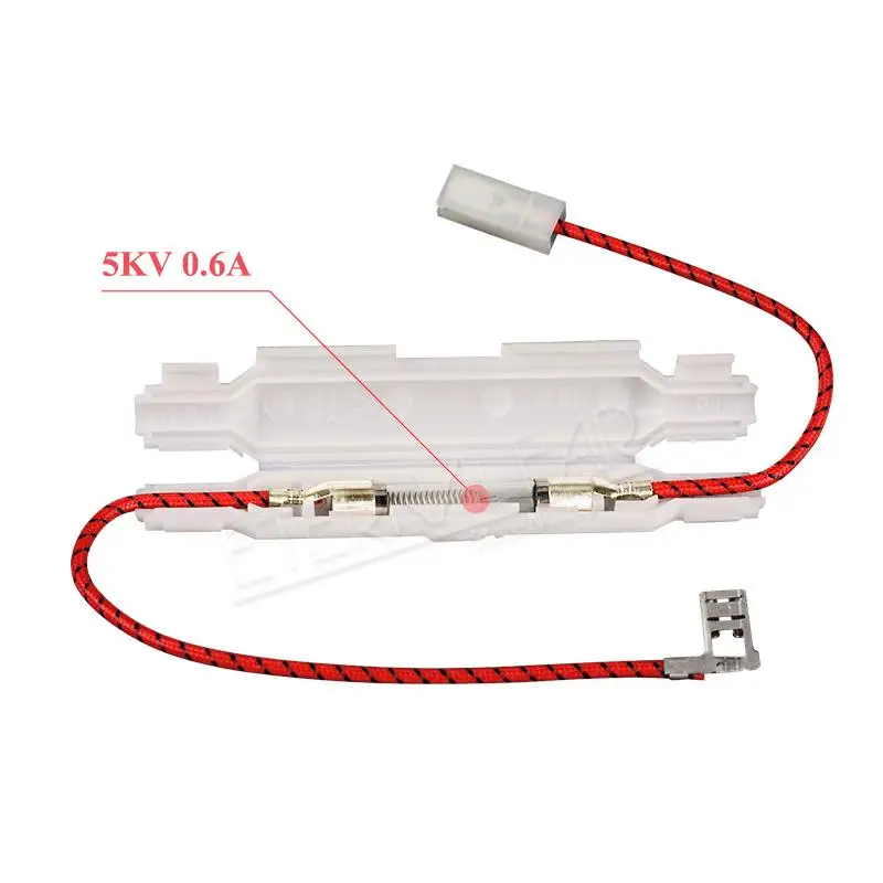 

5KV 0.85A 850mA 0.9A 0.8A 0.75A 0.7A 0.65A Высокая Предохранитель напряжения для Микроволновые печи Универсальный держатель предохранителя Микроволновые печи частей