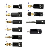 pressure washer gun extension wand modified conversion connector quick plug interface nozzles adapter car washing accessories