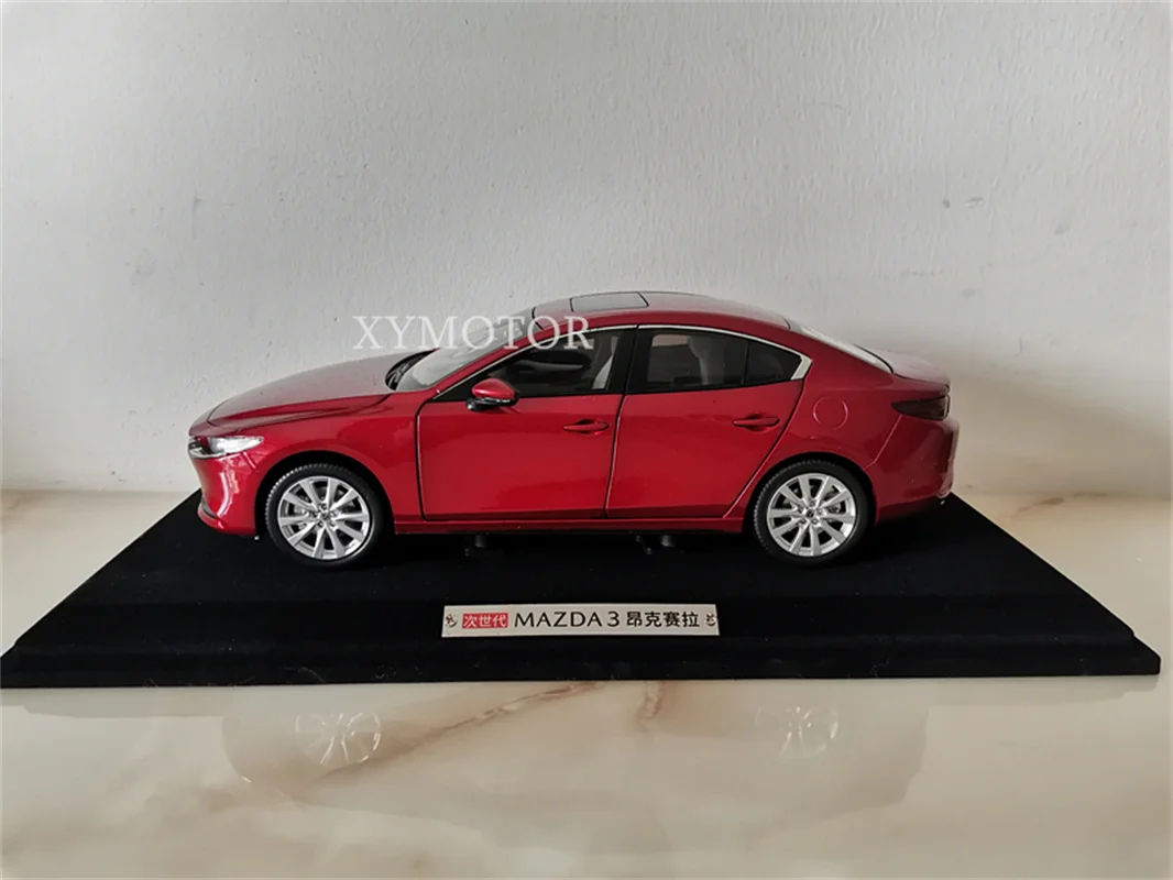 Коллекционная металлическая модель автомобиля для Mazda Axela 3 м3 1/18 мальчиков и
