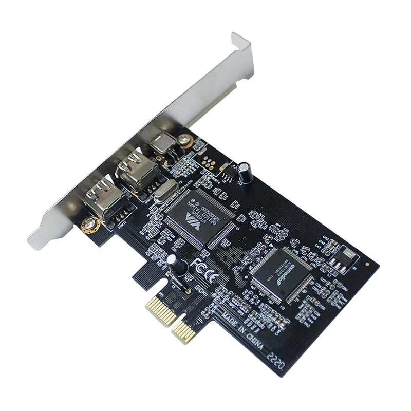 

PCI-E 1394 Карта видеозахвата PCIE 1X 1394 Удлинительный адаптер