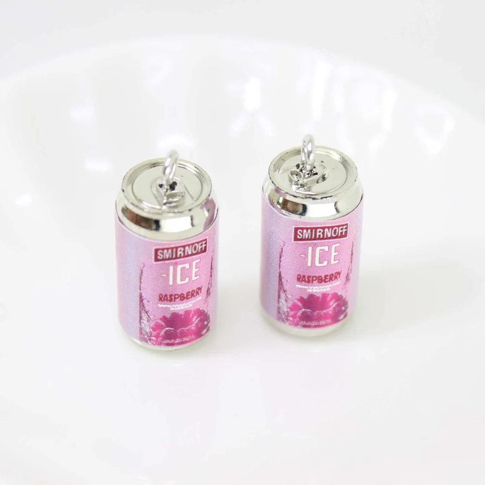 Yamily 10 шт./лот каучуковые банки для напитков спиртовые подвески сережек браслетов