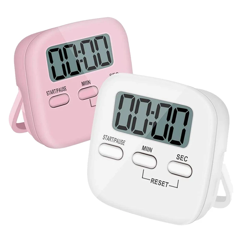 

Цифровые кухонные Таймеры с магнитной фиксацией, 2 упаковки
