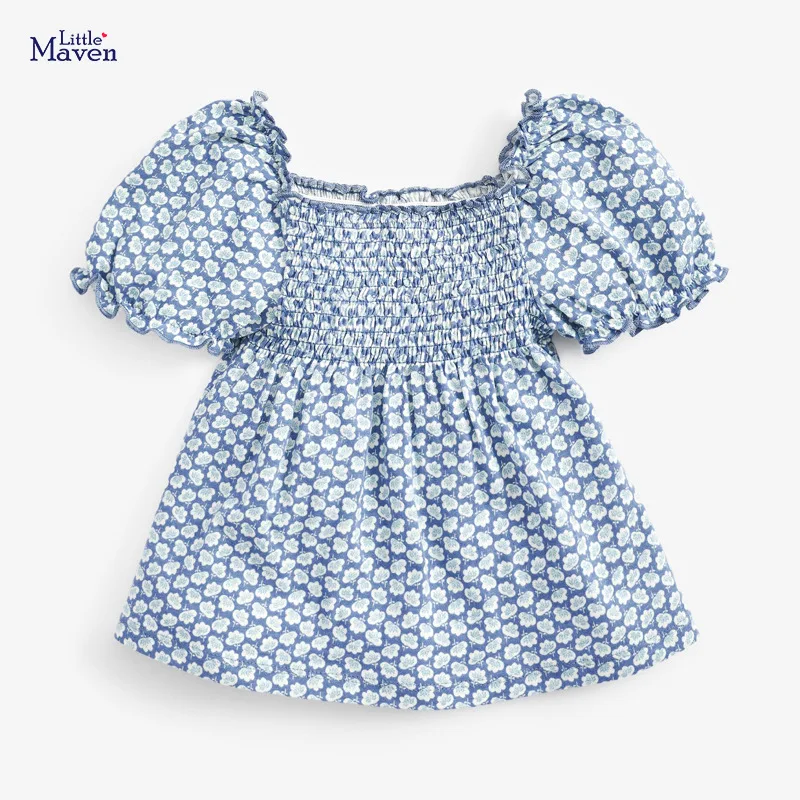

Children's T-shirt Children's Clothing Summer Girls Short-sleeved T-shirt Cotton O- Neck Children's T-shirt Casual Cotton Tops