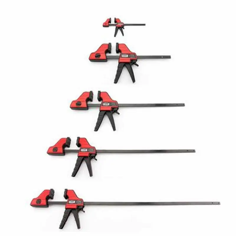 

New Heavy Duty F Clamp Clip Wood Working Quick Grip F Style Bar Woodworking Clamps 46121824 Inch DIY Hand Woodworking