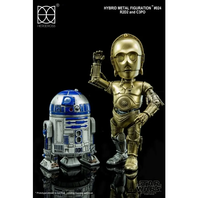 HEROCROSS оригинальный сплав Q версия Star Wars серии R2D2\C3PO\Darth Vader аниме фигурка модель игрушки украшения подарки для мальчиков (art.: 3920d3bbb736c) - 3920d3bbb736c