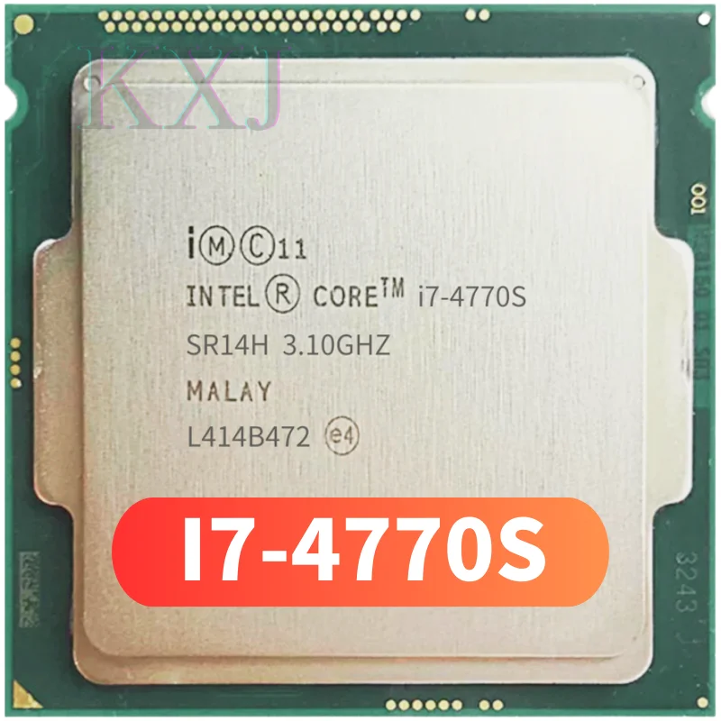 I7 4770S i7-4770S 3,1 GHz 8M SR14H четырехъядерный восьмипоточный настольный процессор для компьютера разные детали