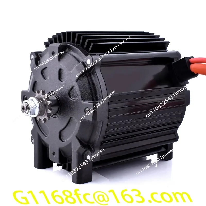 Фото KR5V V2 Kunray 72 В 5000 Вт Обновление электрического мотоцикла Двигатель Температура Бесщеточный двигатель Go Kart Пиковый ток 80A-100A №2