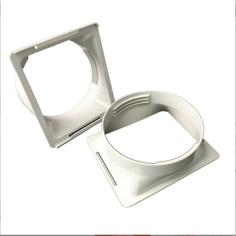 

2 квадратных интерфейса 150 мм, портативный мобильный адаптер для выхлопного шланга кондиционера, блок кондиционирования воздуха, соедините...