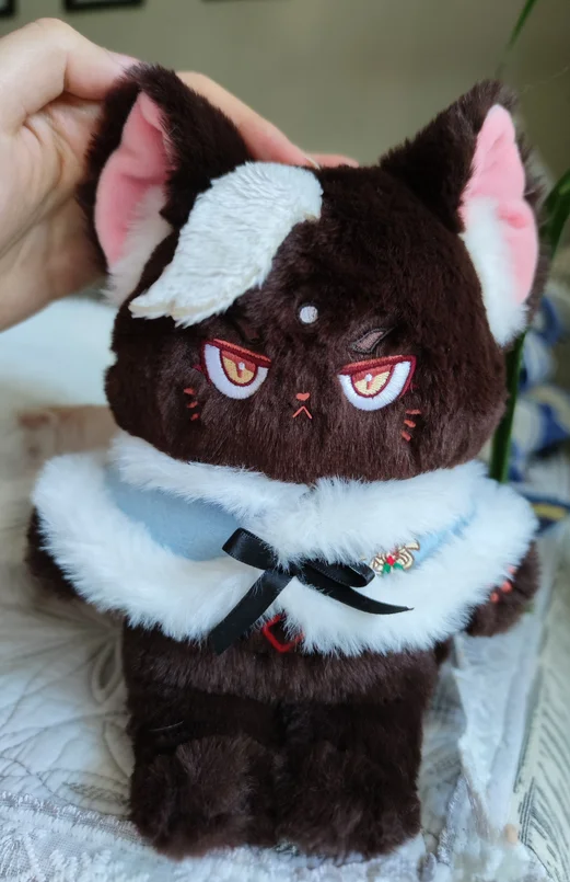

Аниме игра FF14 финальная фантазия четырёхместная эмет-селч Милая кошка плюшевая Мягкая кукла плюшевая подушка для косплея Рождественский подарок