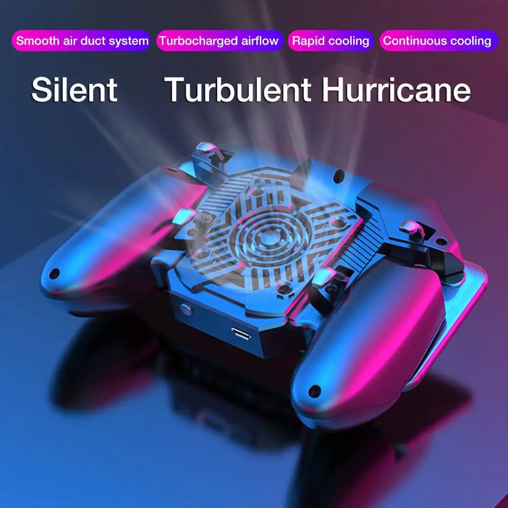 

Для контроллера джойстика Пальчиковый все-в-одном геймпад для PUBG IOS Android L1 R1 триггерный рабочий геймпад