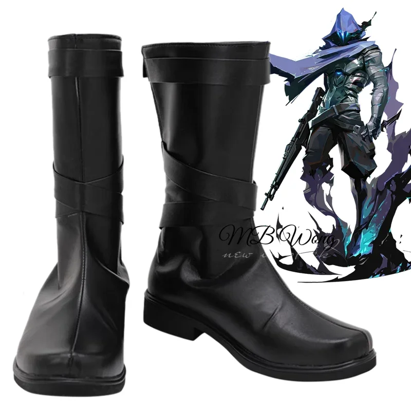 Игровые ботинки VALORANT Vipe для косплея контроллеры аниме ролевые игры Хэллоуин