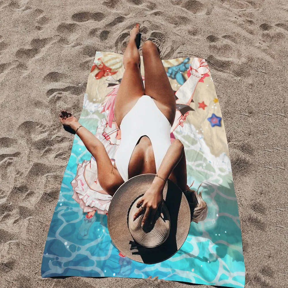 Милое пляжное полотенце из микрофибры аниме Fate Apocrypha Astolfo впитывающее