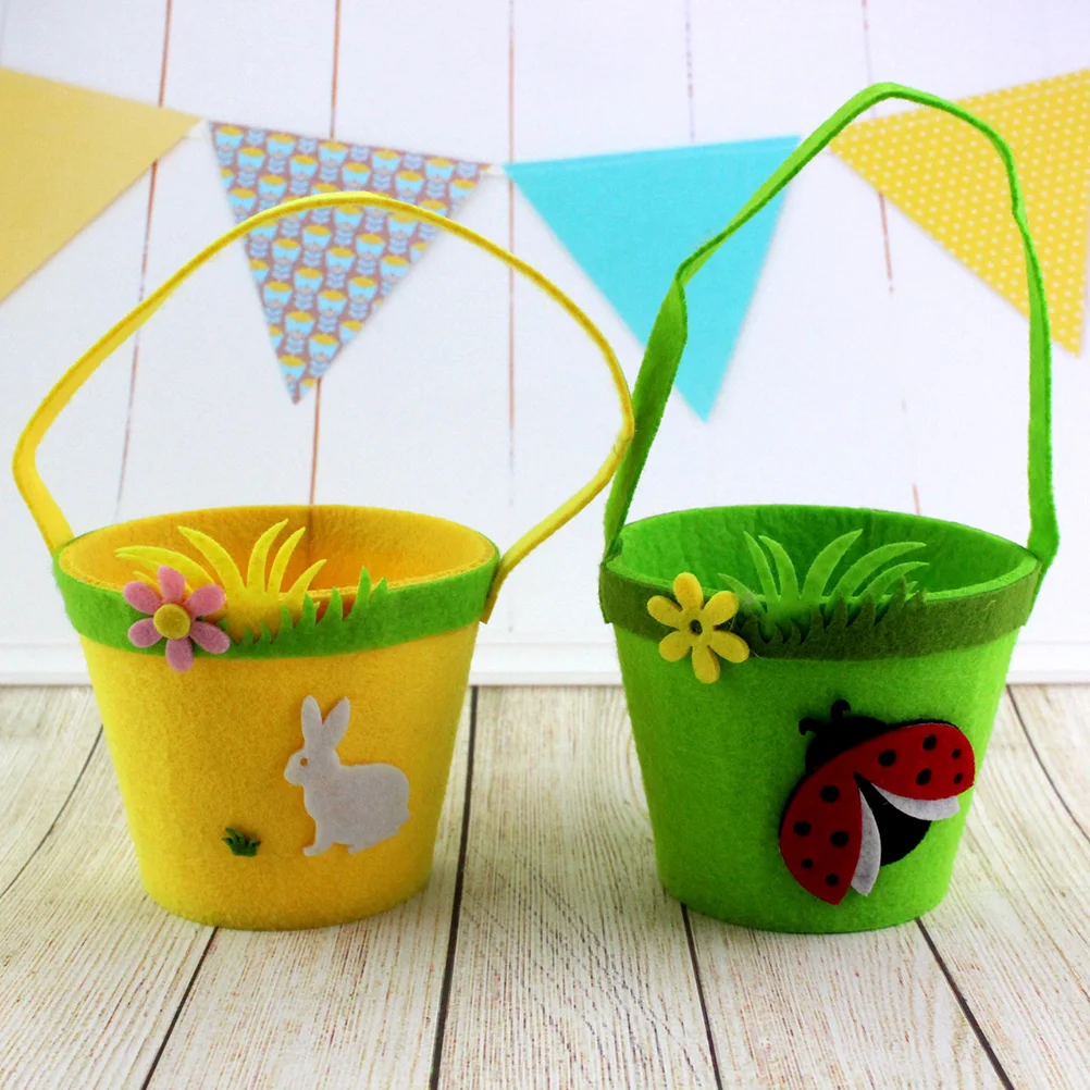 Корзина для пасхальных яиц восхитительная портативная Пасхальная сумка охоты