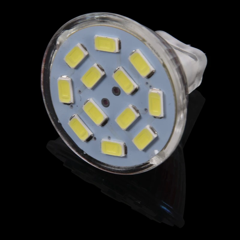 2x6W GU4(MR11) фотовспышка MR11 12 SMD 5730 570 Lm DC 12V белый и теплый