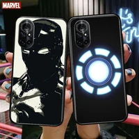 iron man marvel clear phone case for huawei honor 20 10 9 8a 7 5t x pro lite 5g black etui coque hoesjes comic fash design