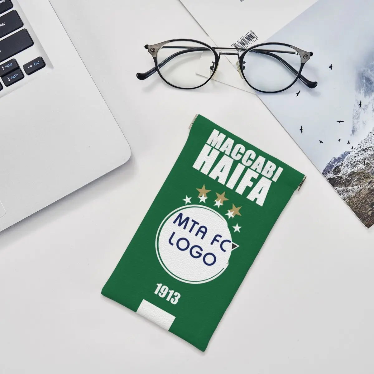 Футляр для очков Maccabi Tel avipu кожаный футляр чтения унисекс простой хранения