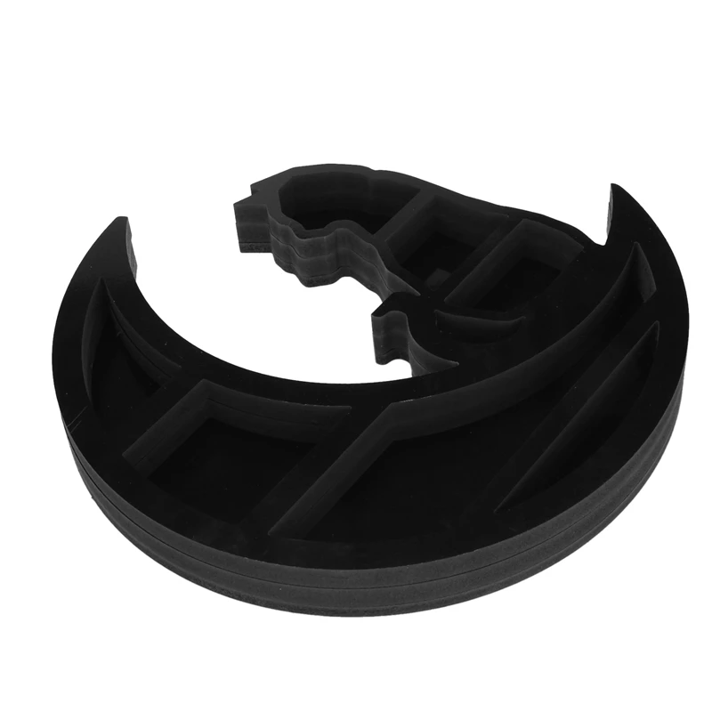 Cat On The Moon Crystal Shelf Moon Shelf Black Cat Design PVC Crystal Display Shelf For Living Dinning Room Bed Storage