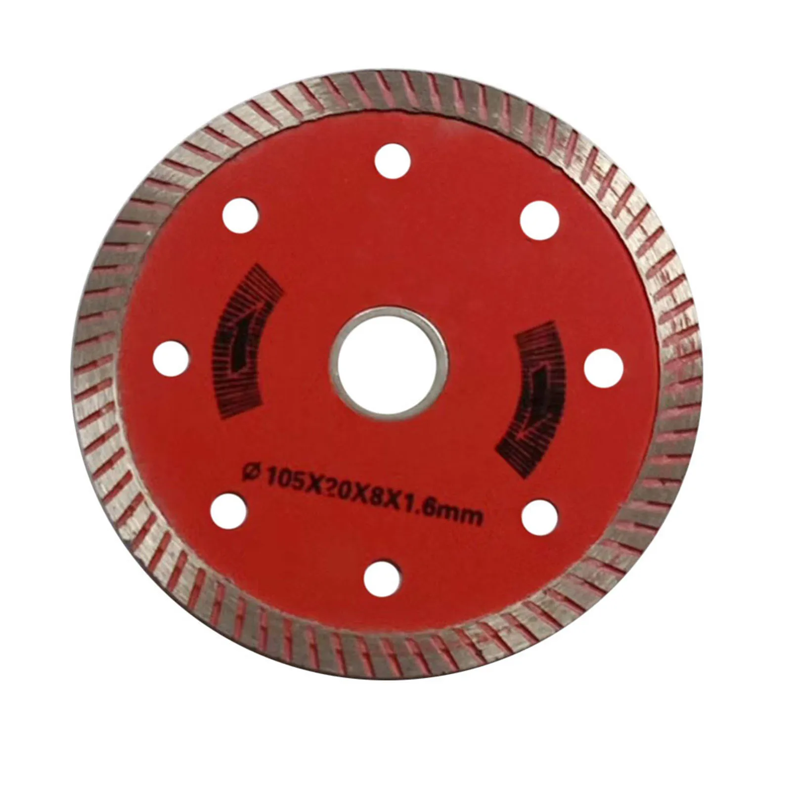 

Diamond Saw Blade 105mm Diameter Dry-Cut Disc For Angle Grinder Cutting Concrete Ceramic 20mm Bore Diamond Saw Blade