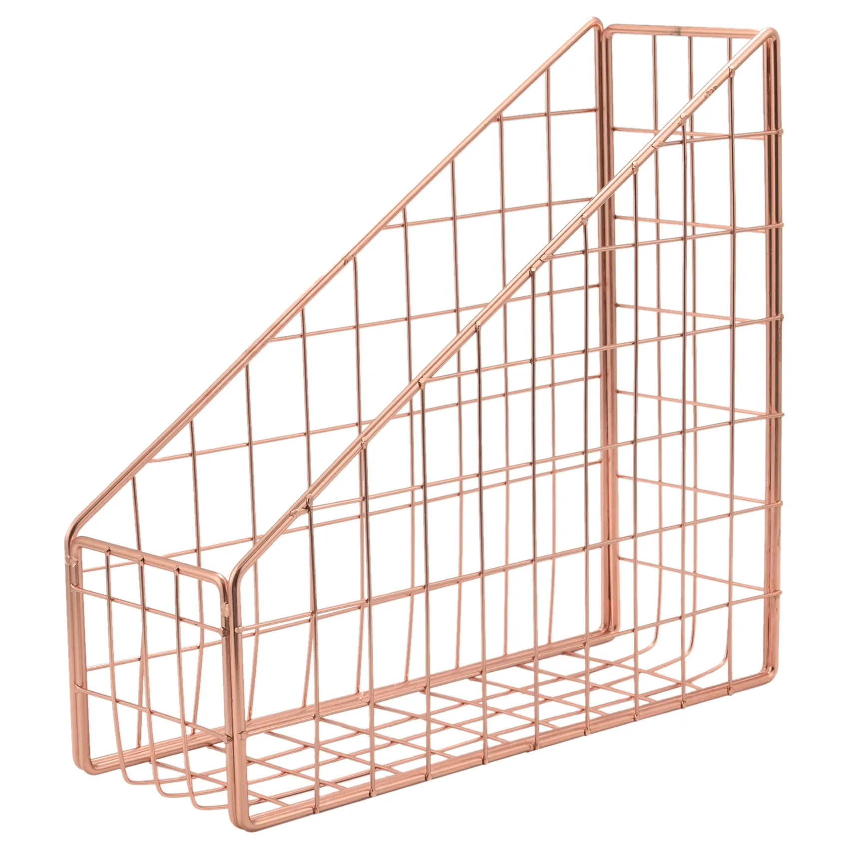 Железный держатель для книг из розового золота с гальваническим покрытием