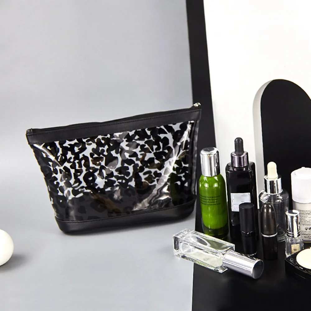 Marfino Makeup Bag Organizer Small Travel PVC Waterproof Material For Cosmetics Free Shipping