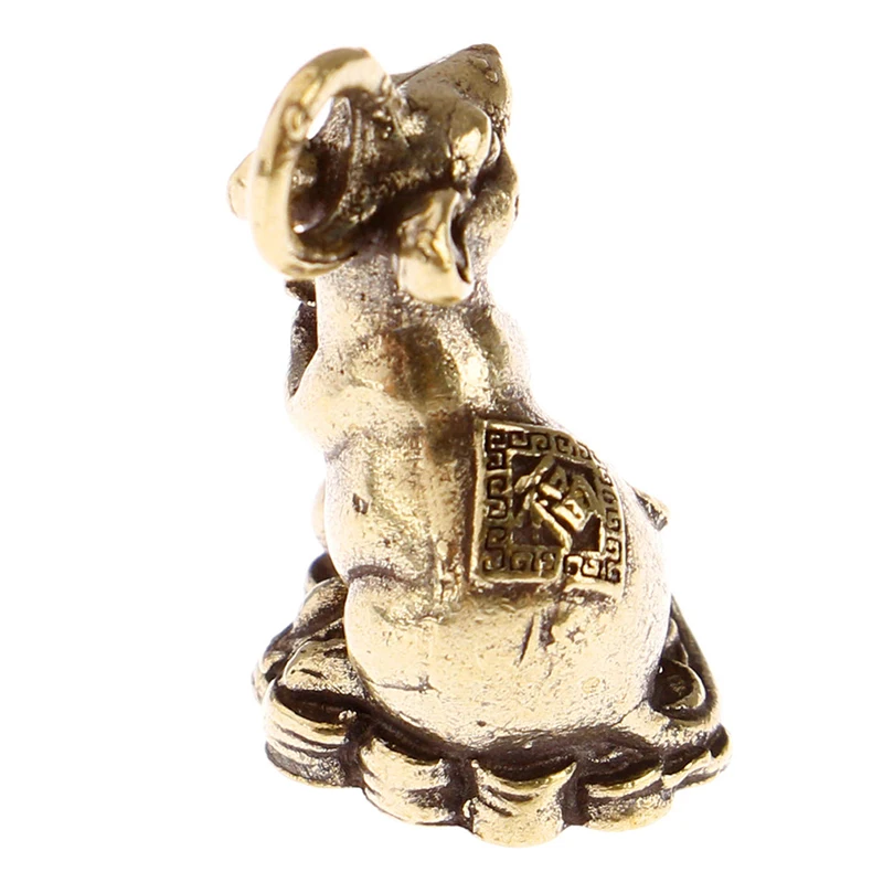 Новогодний подарок 2020 счастливая мышь крыса украшение для стола медные