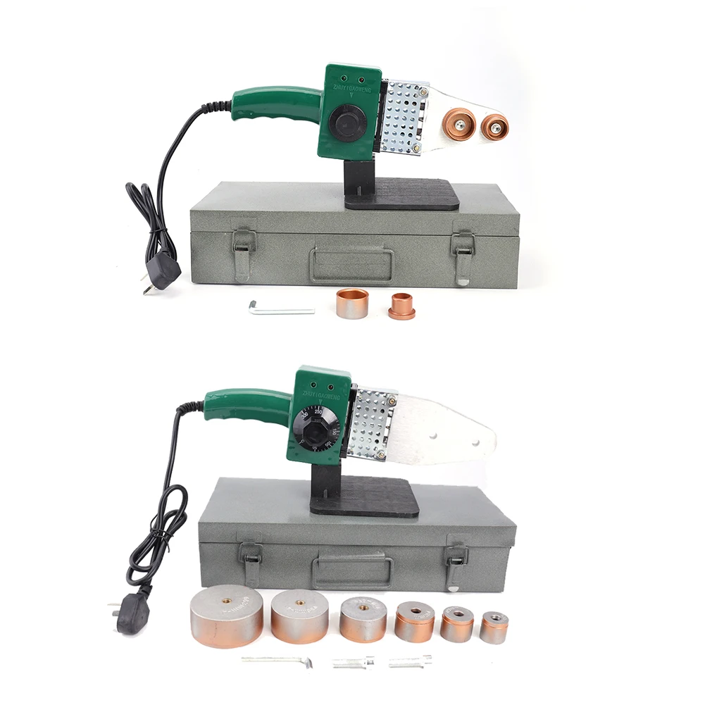 

220V 800W Water Pipe Hot Melt Machine Digital Electronic Constant Temperature Fuser PPR PE Pipe Handheld Soldering Heating Tool