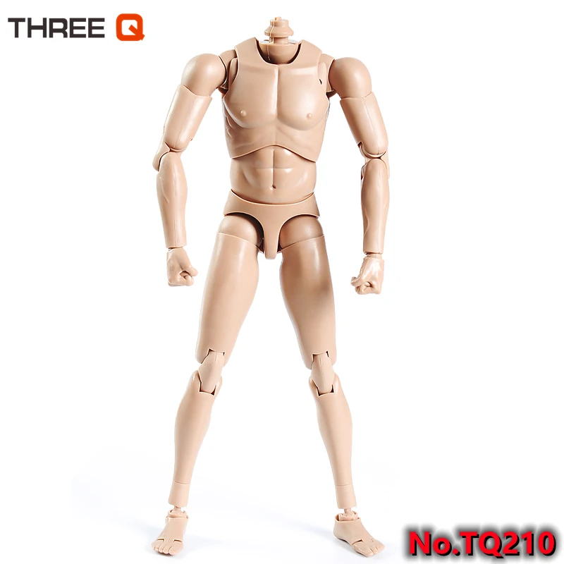 Гибкая полносоставная полуинкапсулированная мягкая модель тела для груди и мышц THREEQ TQ210 TQ220 TQ230 1/6 для 12-дюймовой экшн-фигурки