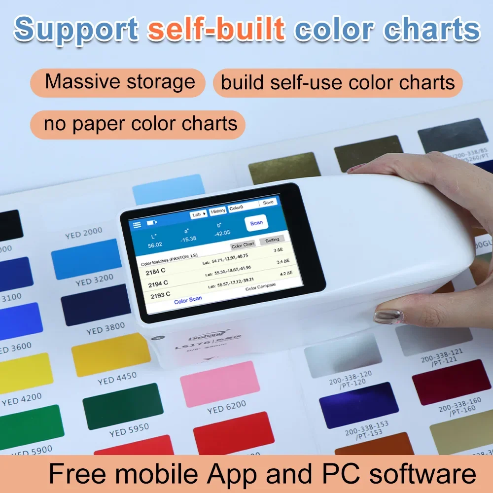 LS176 спектроколориметр цифровой портативный цветной измеритель цена