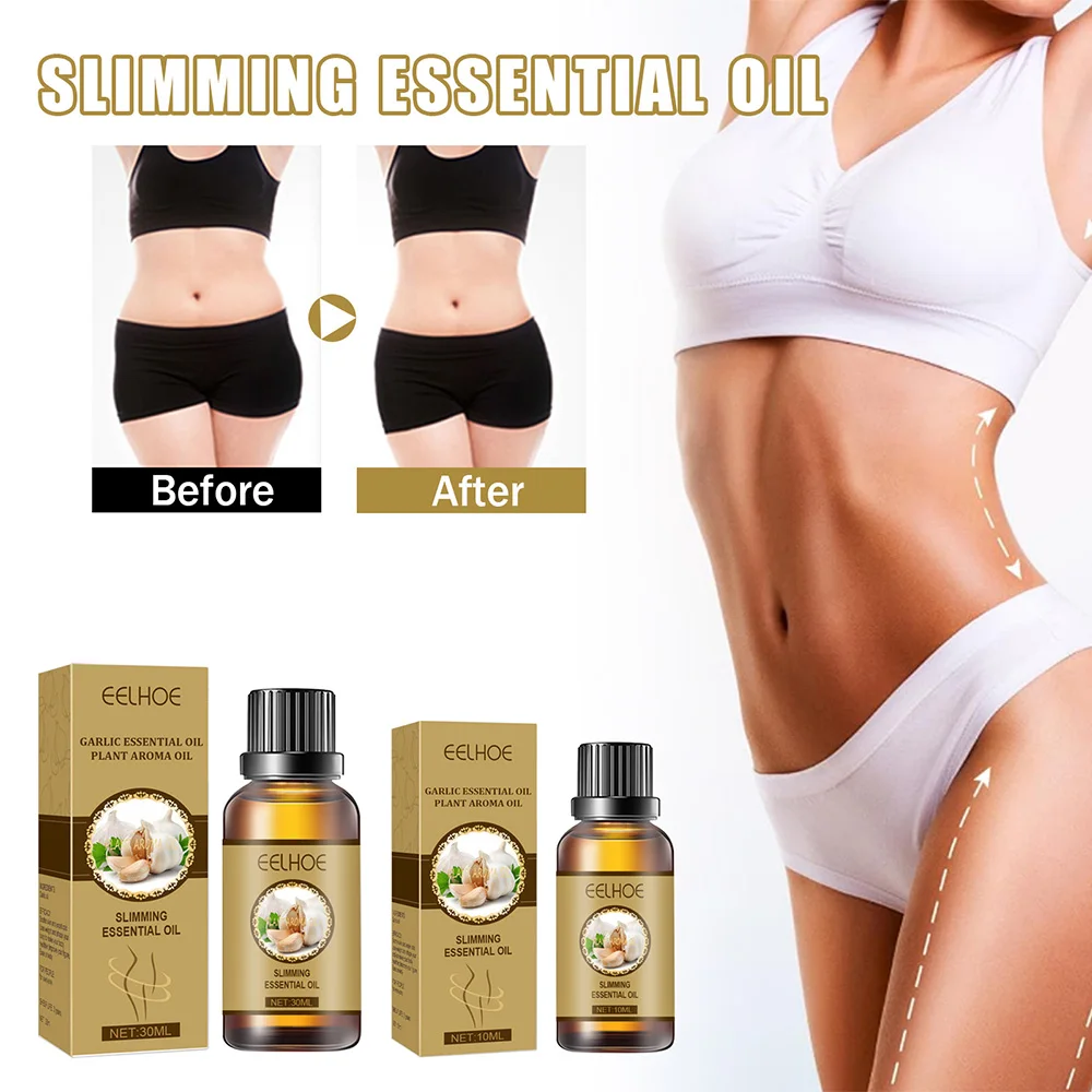 

Garlic Slimming Essential Oil Lymphatic Drainage Therapy Lose Weight Fat Burning Promote Metabolism Full Body Slim Massage Care