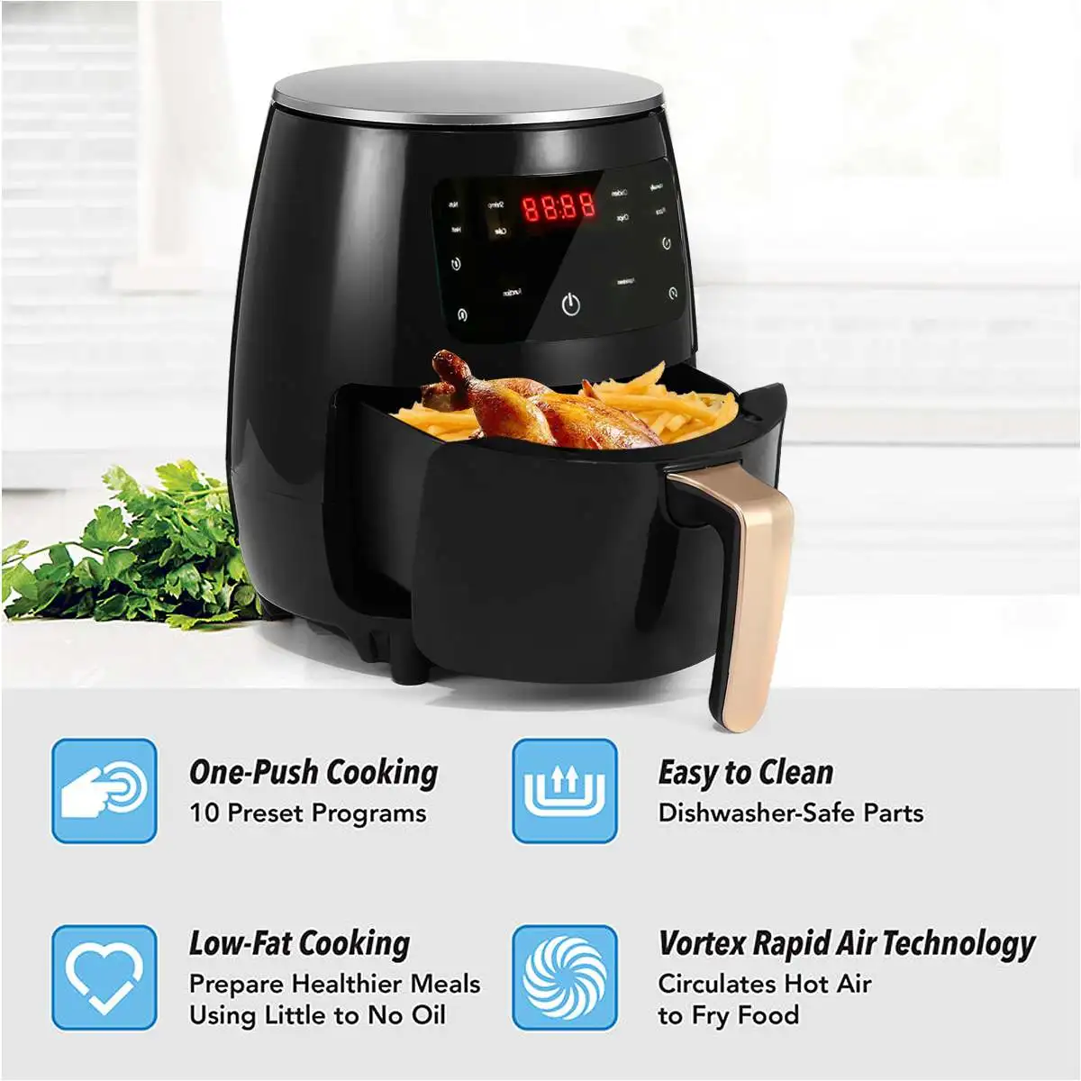 Фритюрница AUGIENB 1400 л Вт |