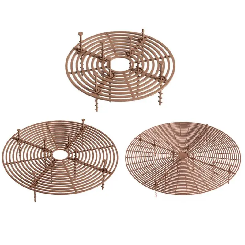 

Plant Pot Grid Net Prevent Soil Falling Out Flower Pot Protect Cover High-quality Material Baby Safety Plant Protector