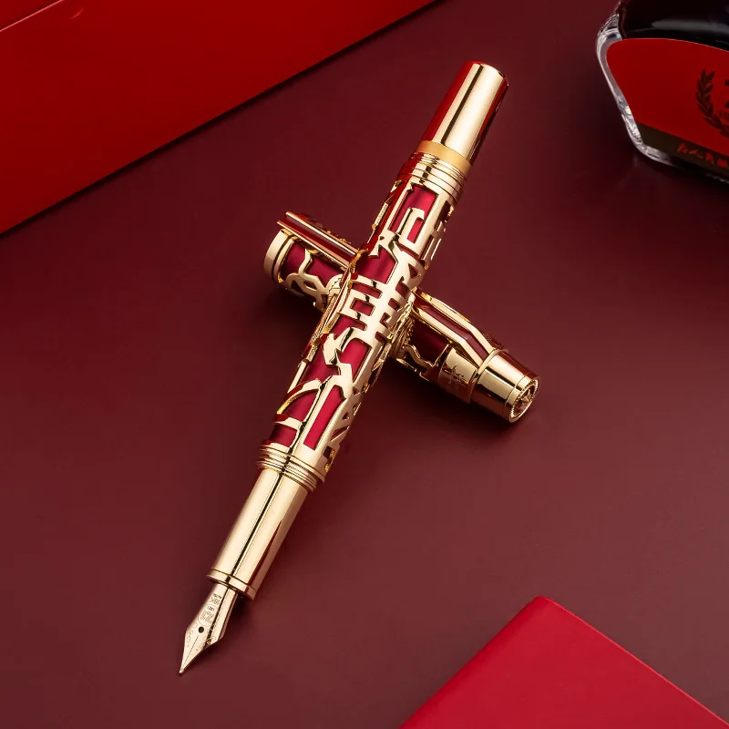 Hero H71 18K функциональная ручка Золото F 0 5 мм Коллекционная памятная версия