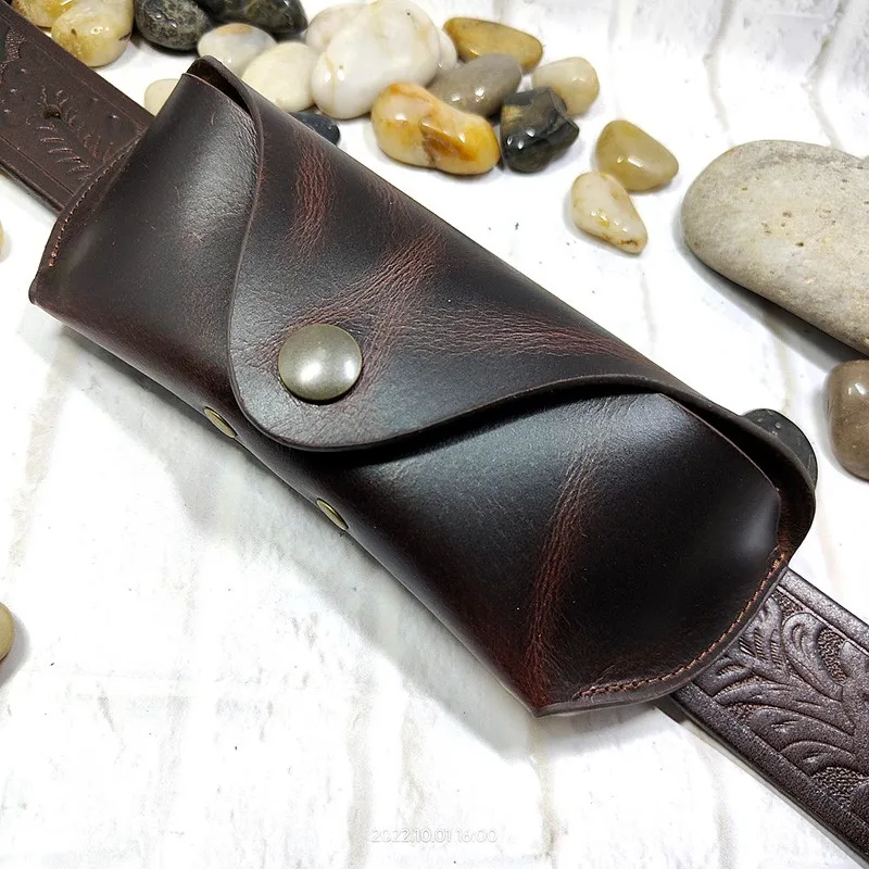 

Leather Men Pack Case Women Waist Box Belt Sunglasses Glasses Pocket Portable Yjhd-55 Blongk Bag Genuine