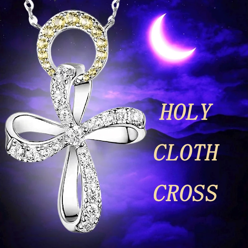 

Jewelry for Women Celtic Cross Necklace Crystal Zirconia Pendant Faith Jewelry Birthday Valentines Day Gift Designer Jewelry