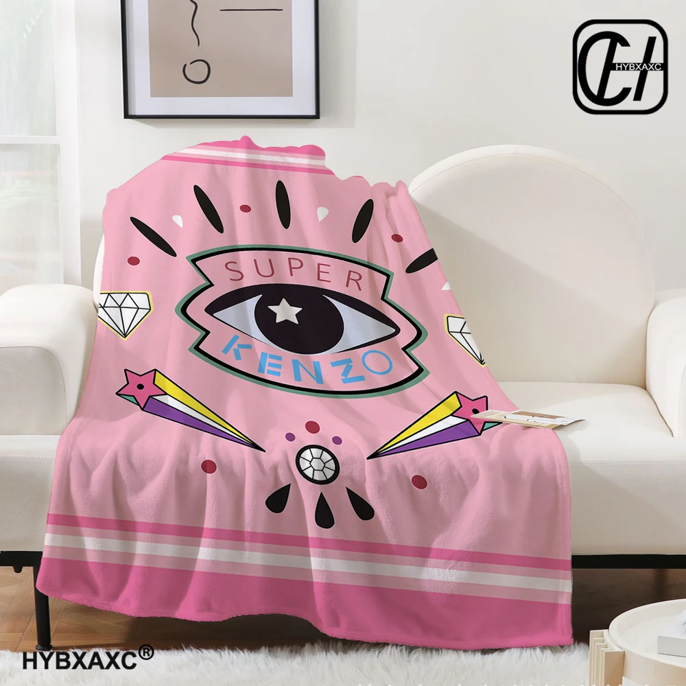 Одеяло K-kenzo-s Super Eye с головой тигра эстетическое художественное фланелевое одеяло