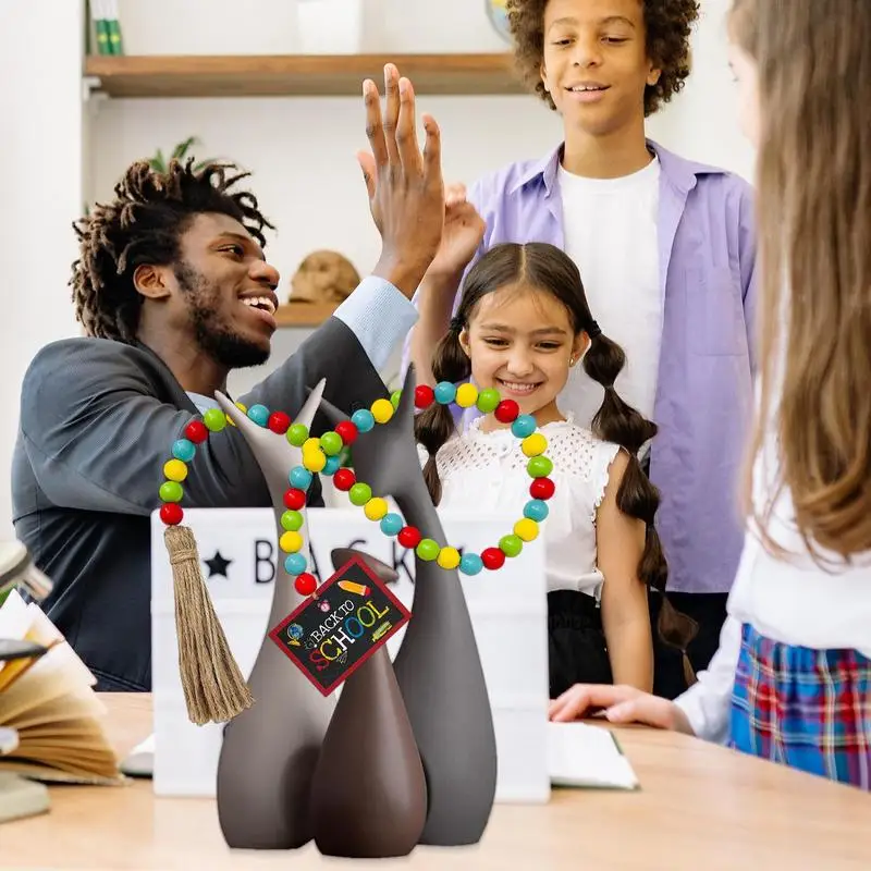 Гирлянда из бусин декоративные деревенские бусины центральный предмет