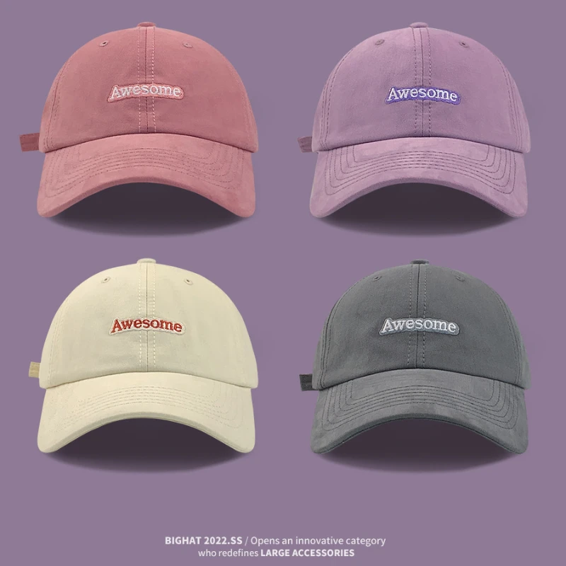 Spring Autumn Awesome Boys Girls Women Baseball Caps 2023 Dropshipping Letter Embroidered Men's Women's Cap Hip Hop Snapback Hat
