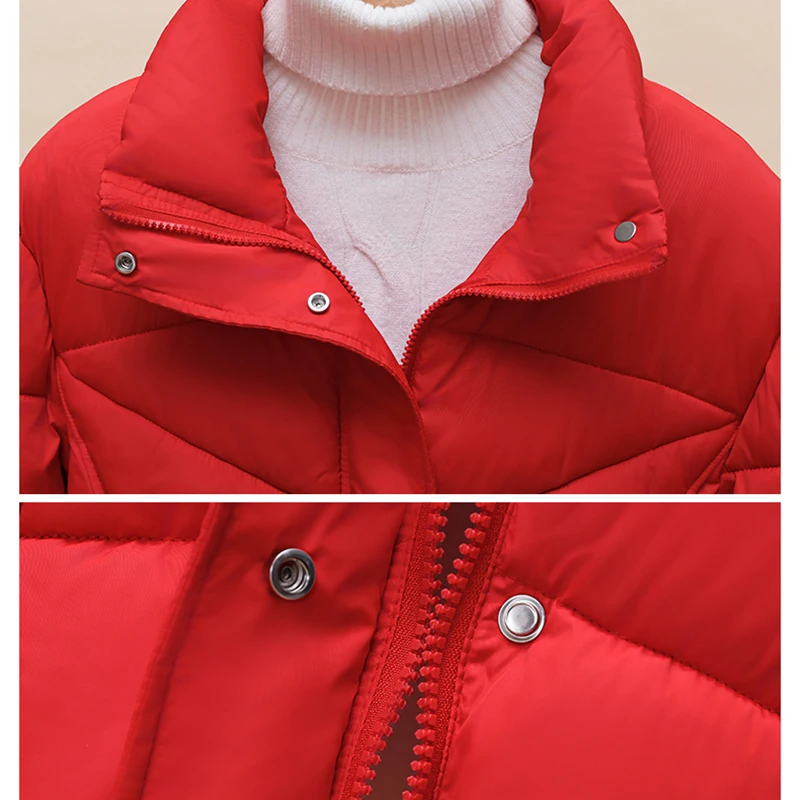 Короткая теплая куртка женская зимняя новинка корейский свободный зимний