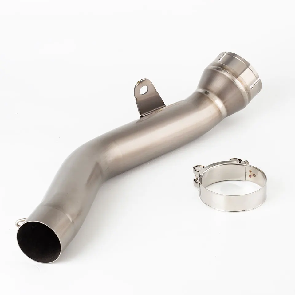 

Титановая соединительная труба мотоцикла для Kawasaki Ninja ZX10RR ZX-10R ZX10R ZX-10r, средняя выхлопная труба 2021-2024 zx10r, выхлоп