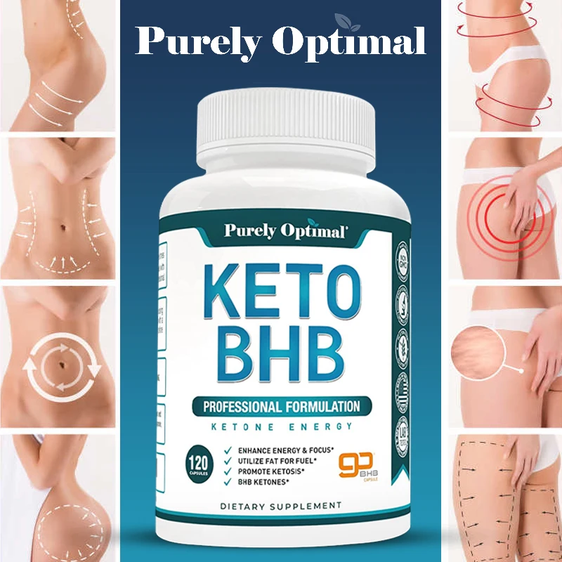 

Капсулы Keto для похудения для мужчин и женщин, добавка Keto Bhb-сжигатель жира, усилитель метаболизма-повышение энергии и фокусировки