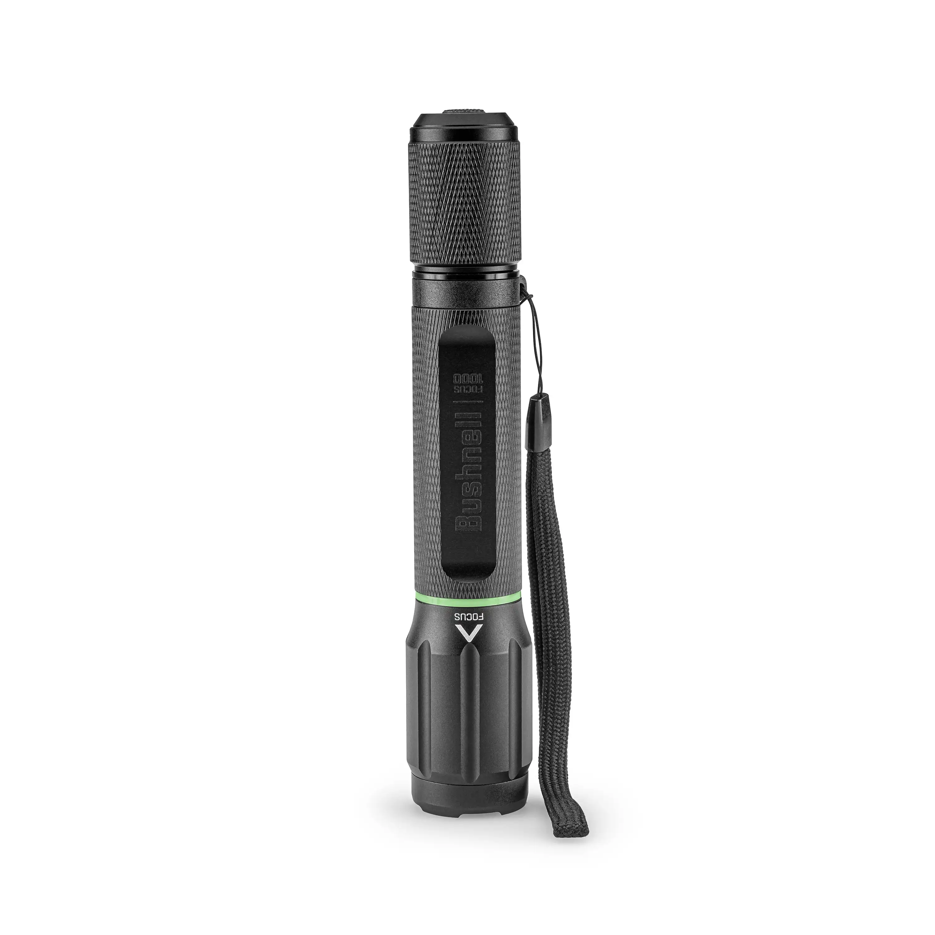 Купи 1000 Lumen Rechargeable Focusing LED Flashlight Green & Black за 2,158 рублей в магазине AliExpress