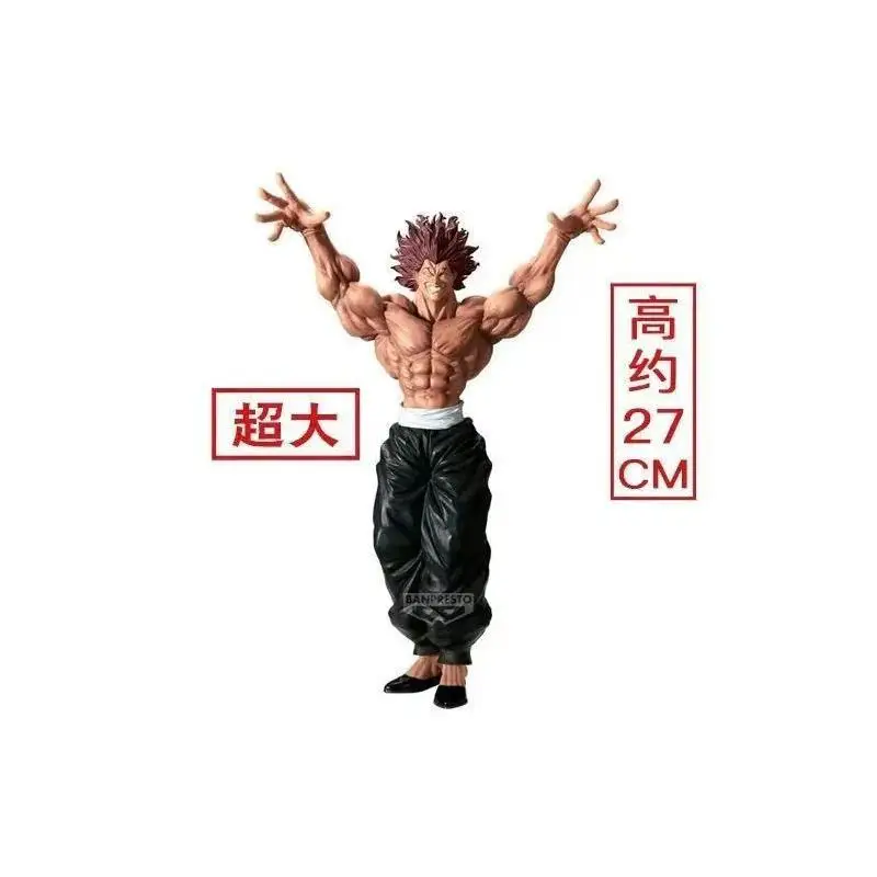 Фото Коллекционная фигурка Bandai Yujiro Hanma Baki Grandista The Strongest Creature Prize из ПВХ для фанатов аниме, официальная, в наличии №3