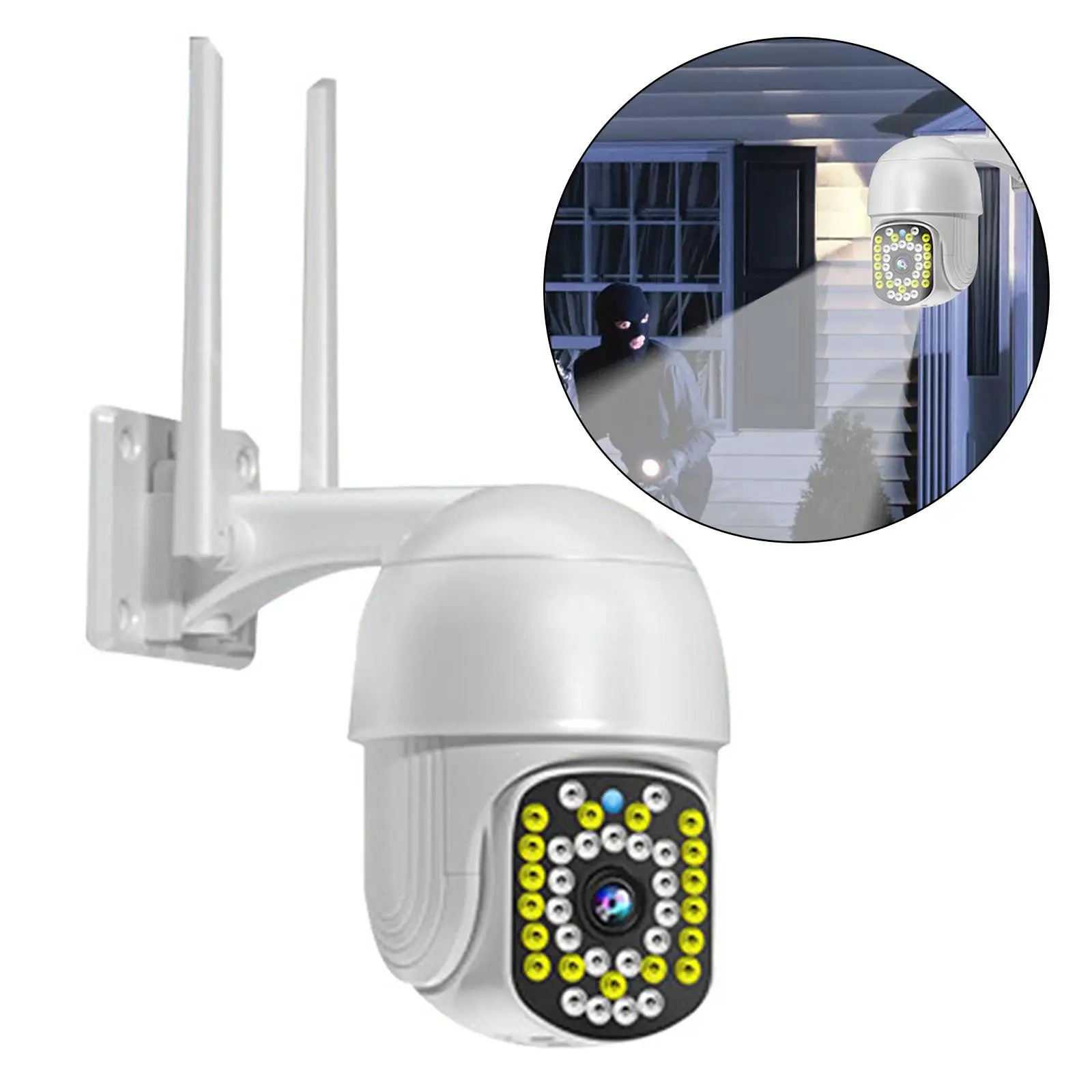 

Security Cameras Outdoor Wireless WiFi HD 1080P Auto Tracking Pan Tilt Home Video Surveillance cam Smart Alerts IP Camera