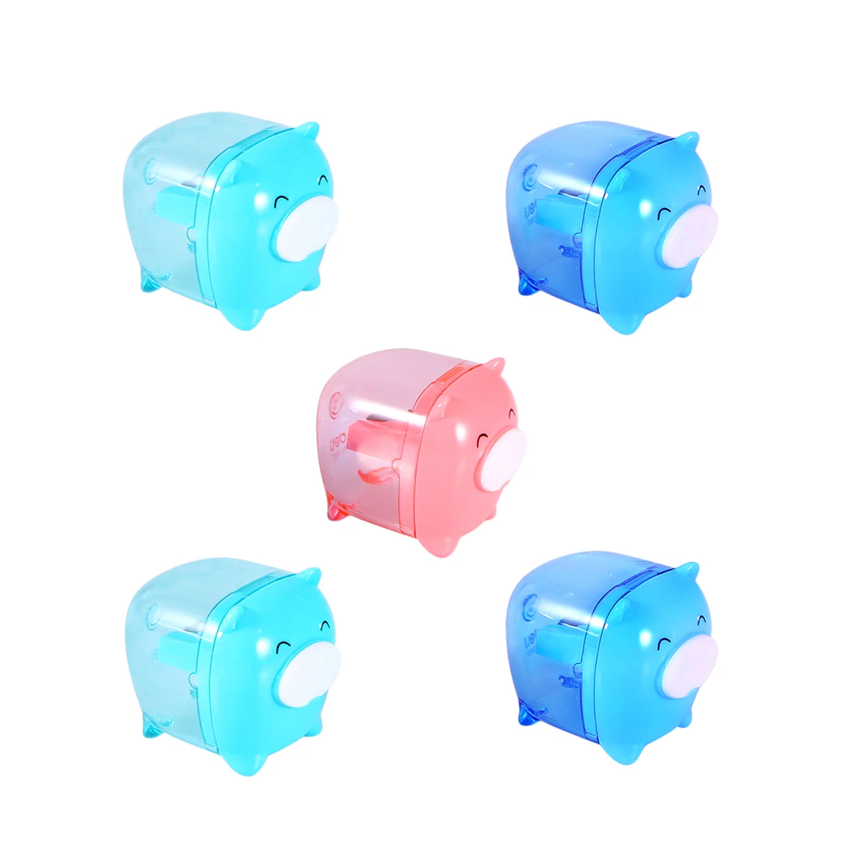 

5pcs Sharpener Cartoon Sharpeners Single Holes Kids Sharpener Stationery Supplies for Toddlers Children