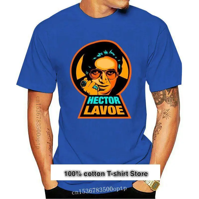 

Camiseta negra para hombre, camisa Popular de Hector Lavoe Singer, S-3XL