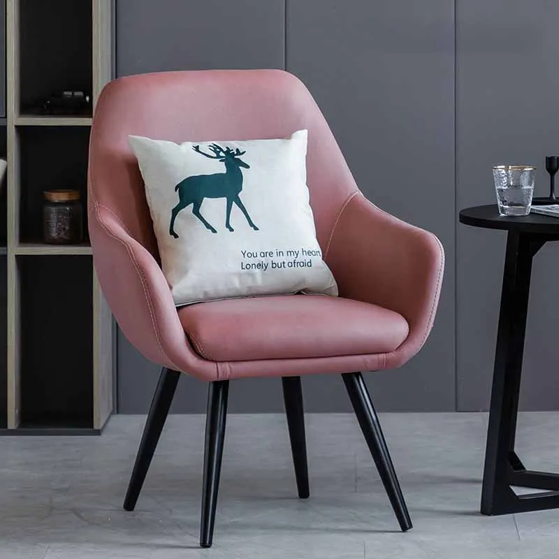 

Armrest Nordic Chair Living Room Luxury Ergonomic Floor Single Chair Recliner Designer Leather Meubles De Salon Home Decoraction