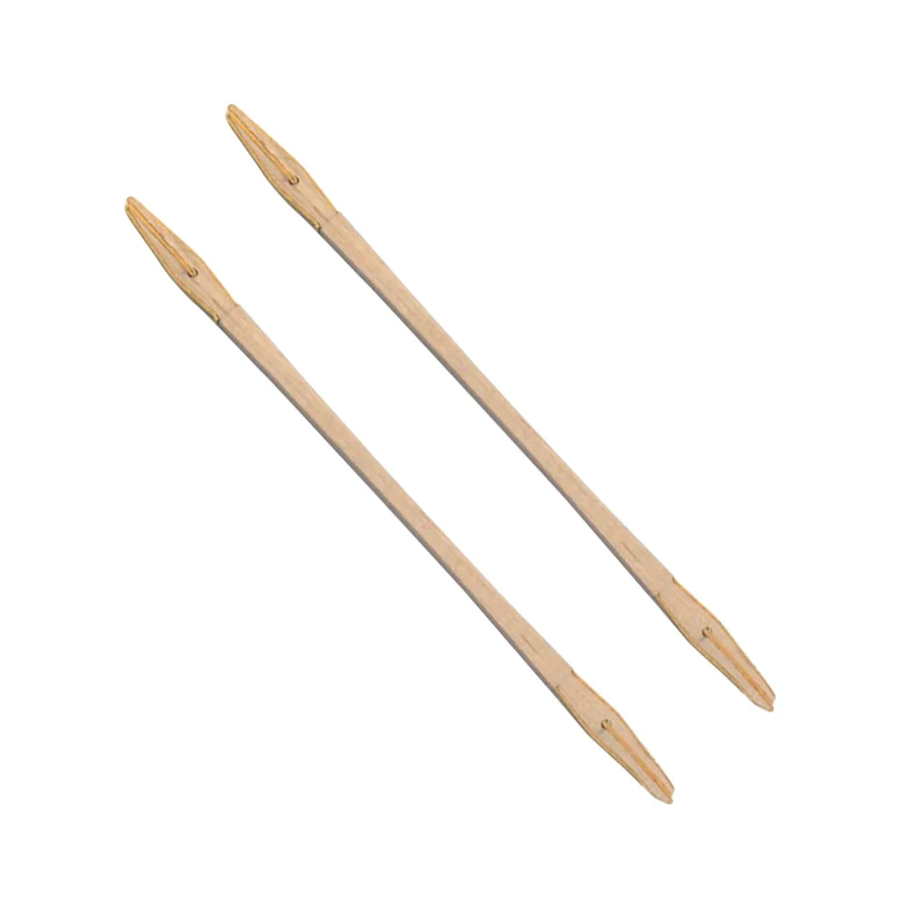 

2 Pcs Convenient Wooden Treble Mute Sticks Mediant and Alt Mute Tools for Piano (Khaki)